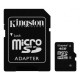 Карта пам'яті Kingston microSDHC 4GB Class 4+ SD адаптер